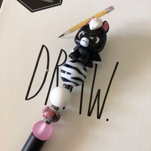 Disney Doorables: Fantasia: Peter Pegasus handmade beaded pen